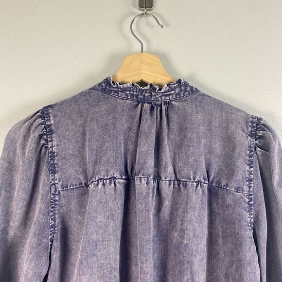 Rails Camille Top Sapphire Acid Wash - Picture 9 of 16